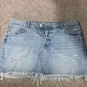 H&M denim skirt
